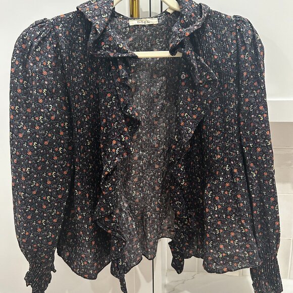 Doen Hardy top floral size XS - Picture 1 of 3
